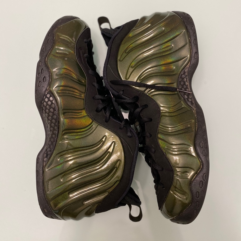 Nike Air Foamposite One Legion Green Black Sz 11